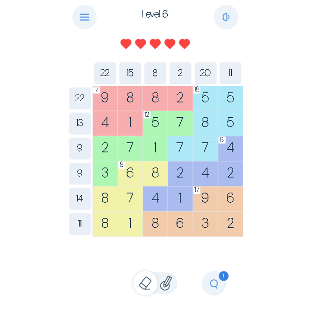 Number Sum - HTML5 Game - Construct 3 - 4